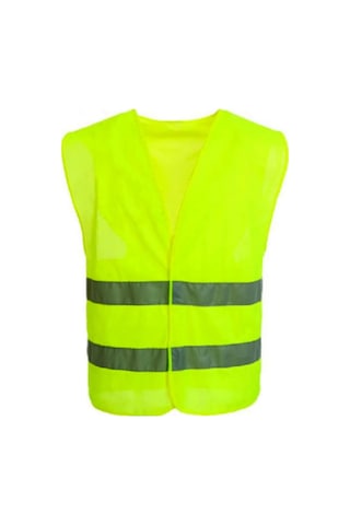 Ikaz Yeleği Sarı Işçi Tip Ikaz Yeleği