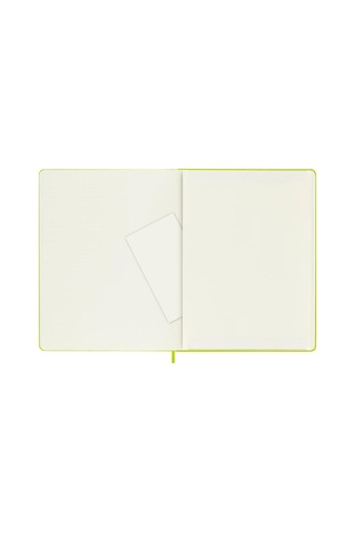 Moleskine Classic Sert Kapak Çizgisiz Defter 19x25 Lemon Green Sarı