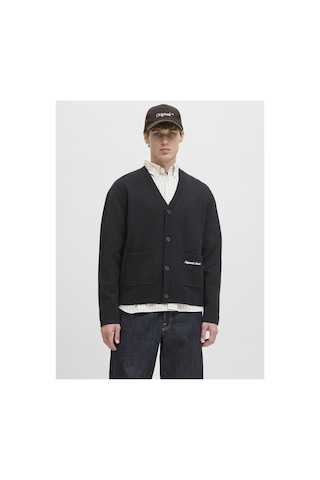 Jack & Jones Jornorrebro Knıt Cardıgan Ln Siyah