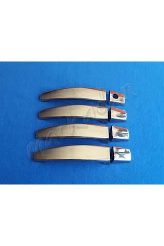Opel Vectra C Krom Kapı Kolu 2002-2009 4 Kapı Paslanmaz Çelik
