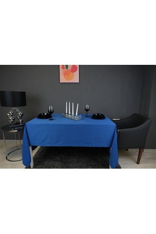 Twill Masa Örtüsü Saks Mavisi-672 - Saks Mavisi