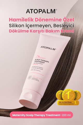 Hamileler İçin Silikonsuz Dökülme Karşıtı Saç Kremi Atopalm Maternity Care Scalp Therapy Treatment