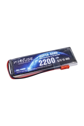 3.7 V 1S Lipo Batarya-Pil 2200 mAh 45C