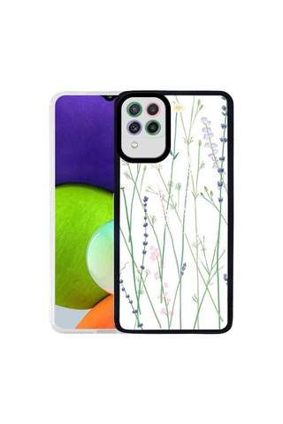 Zore Samsung Galaxy Uyumlu A22 4g Kılıf Omsy M-fit Desenli Kapak - Love Story No2