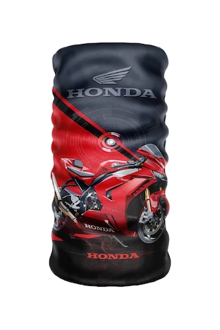 Bebo Store Extreme Spor Motor Ve Bisiklet Kullananlara Özel Desenli Buff Boyunluk Bandana Balaklava Honda-2907 Çok Renkli