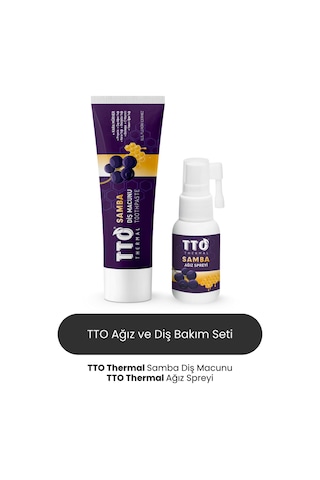 Tto Samba Ağız Ve Diş Bakım Seti Diş Eti Bakımı & Uzun Süre Ferahlık