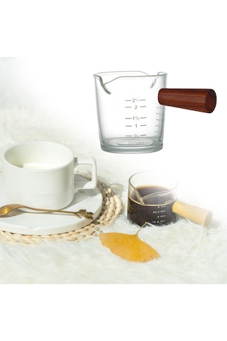 Homyl 100ml Espresso Ölçüm Camı Sürahi Bardak Meyve Stil-a Stil A