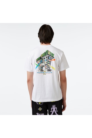 Huf Club House S/s Erkek Beyaz T-shirtts02176