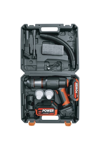 25.000mah Çift Bataryalı Auhma 20.000pa Ultra Çekim Güçlü Çantalı 175w Araç Temizleme Süpürgesi