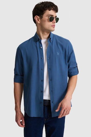 U.S. Polo Assn. U.s. Polo Assn. Erkek Açık Lacivert Gömlek Basic 50324660-vr059