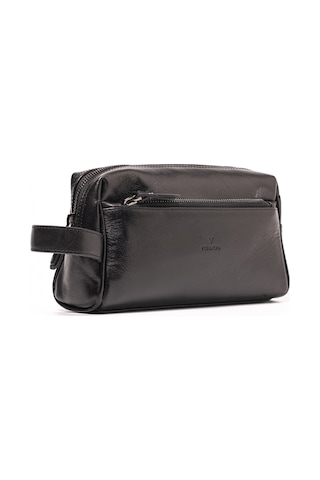Black El Çantası Erkek 4273 Vergelio Purse Matte Crystal Clutch Bag Siyah