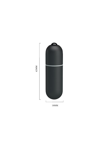 X-sense Black Lady Finger Bullet Vibratör 10 Titreşim Fonksiyon