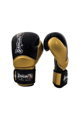 Dosports Carbon Siyah & Altın Boks Eldiveni 10Oz