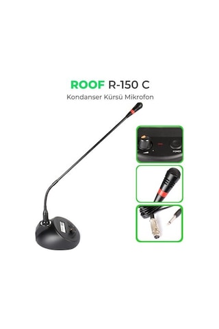 ROOF R-150C Kürsü Mikrofon