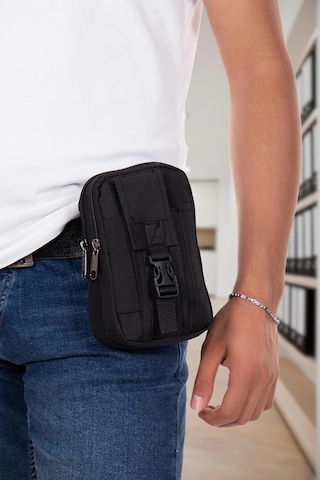 Newish Polo Taktik Bel Ve Kemer Çantası-np850 Siyah