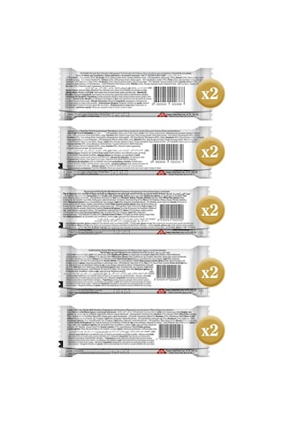 5'li Meyveli Bar Lezzet Paketi X 10 Adet 5 Çeşit