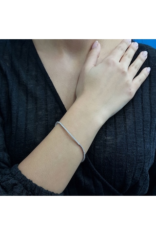 Lova 0,33 Karat Pırlanta Su Yolu Bileklik - 4070024