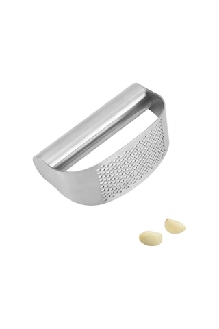 Sarımsak Presi Salıncak, Paslanmaz Çelik Sarımsak Kıyma Makinesi Kırıcı Sıkacağı, Mutfak Aleti Siyah