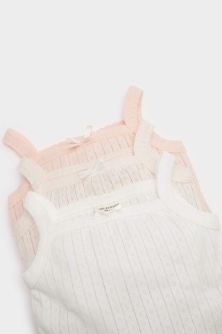 DeFacto Kız Bebek Yenidoğan Kare Yaka 3'lü Askılı Çıtçıtlı Body C4390A525SMPN324