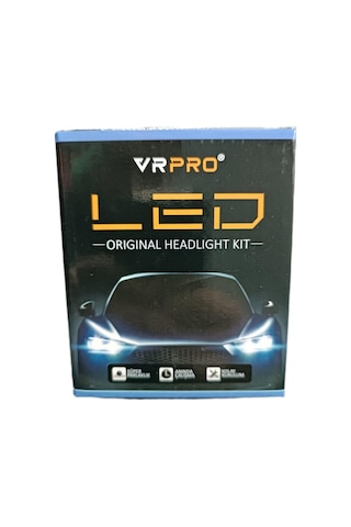 Vr Pro Led Xenon 8000 Lümen Far H7 Ampul Seti