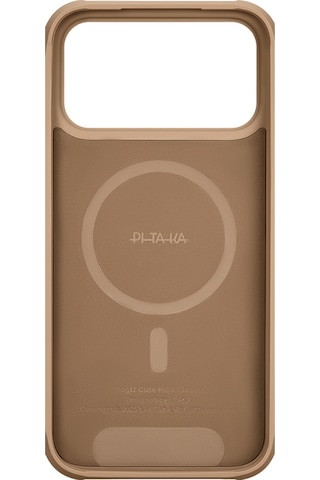 Apple Uyumlu iPhone 17 Pro Kılıf M-safeli Pitaka Tactile Woven Sunset-moonrise Aramid Pro Guard Seri Kapak Kahve Kahverengi