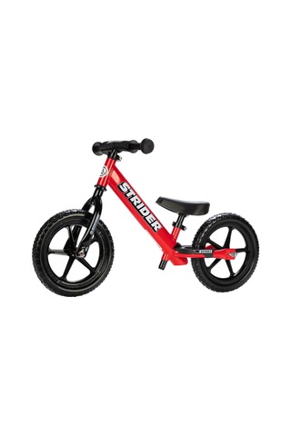 Strider 12 Spor Bisikleti, Kırmızı - 1 İla 4 Yaş Arası Çocuklar İçin Pedalsız Denge Bisikleti - Emniyet Pedi, Do Çok Renkli