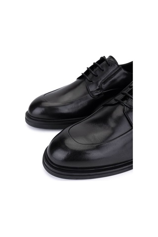 Giampiero Nicola Erkek Hakiki Deri Siyah Casual Ayakkabı 664 46509a Erk Ayk Sk25-26 Nero Siyah