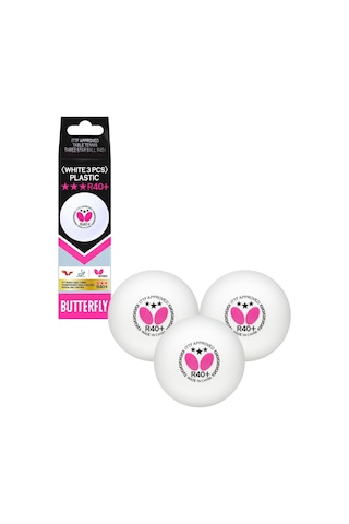 Butterfly 85144s R40+ 3 Yıldız Ittf Onaylı 3lü Masa Tenisi Maç Topu