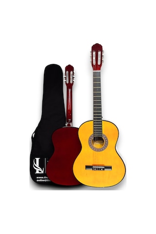 Cg-3902y Klasik Gitar 4/4 Yetişkin Boy Sap Ayarlı Full Set Turuncu