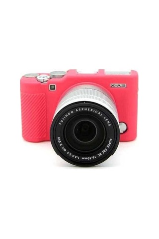 Pazly Fujifilm Xa3/xa10/xa5/xa20 Yumuşak Silikon Kılıf - Çizilmez Koruma, Gül Rengi