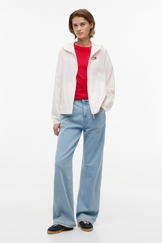 Tommy Hilfiger Tjw Kadın Outdoor Shell Beyaz Ceket-16397