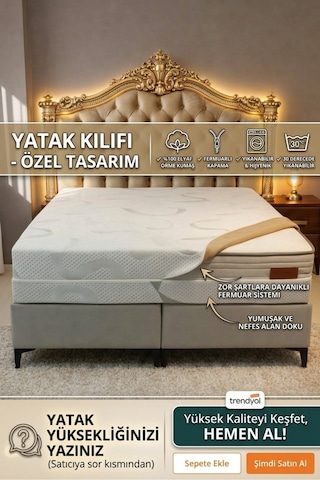 Premium,yatak Pedi & Şiltesi Fermuarlı Yatak Kılıfı
