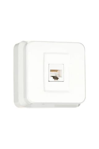 Fantasy Misya Tekli Data Prizi Rj45 Cat5e , Beyaz
