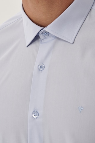 AC&Co / Altınyıldız Classics Erkek ACIK MAVI Kolay Ütülenebilir Slim Fit Dar Kesim Klasik Yaka Pamuklu Gömlek Açık Mavi