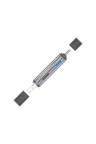 Ally Ads-307 3 In 1 Usb + Micro Usb + Type-c Otg Kart Okuyucu