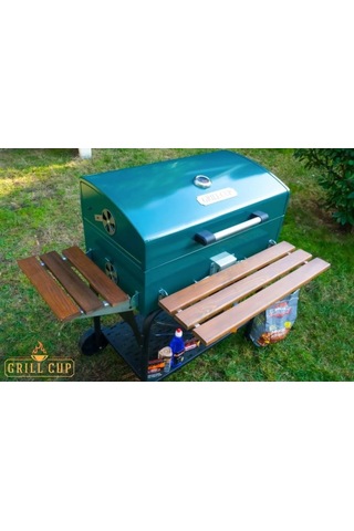 Grıllcup Gc75 Kömürlü Barbekü Bahçe Mangal Orman Yeşili