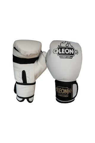 Kogam Leon Blade Training Boks, Kick Boks Ve Muay Thai Eldiveni Beyaz