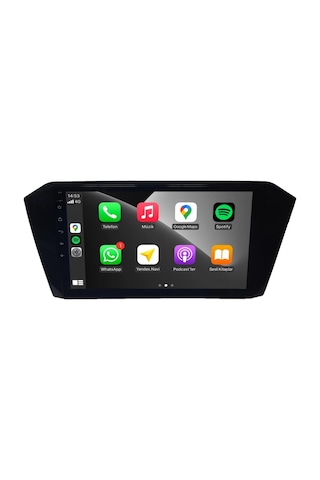 Navigate Volkswagen Passat B8 Android Carplay Multimedya 2015-2022 4gb Ram + 64gb Hafıza + 8 Çekirdek