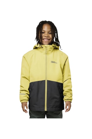Jack Wolfskın Jack Wolfskin Iceland 3in1 Jacket K Unisex Çocuk Sarı Outdoor Ceketi M0064 Sari