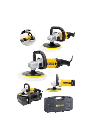 Graizer S-3000 3000 W Pasta Cila Polisaj Zimpara Makinesi Sarı