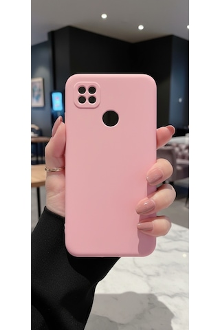 Xiaomi Redmi 9c Uyumlu İçi Kadife Kamera Korumalı Renkli Silikon Kılıf