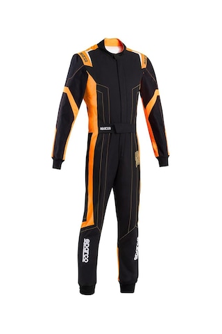 Sparco K48 Thunder Profesyonel Karting Tulumu Turuncu Xs