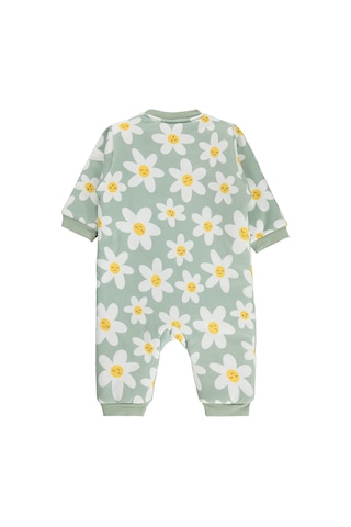 Civil Baby Çiçek Empirme 2.5 Tog Uyku Tulumu - Yeşil Çağla Yeşili