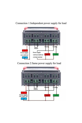 Supermarket1 Dijital Nem Ve Sıcaklık Kontrol - Otomatik -20 C/+80 C - Geniş Güç Aralığı