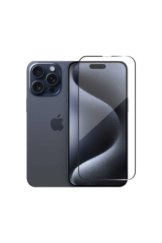 Nettech Apple Uyumlu iPhone 15 Pro Max 5d Glas Full Cam Koruyucu