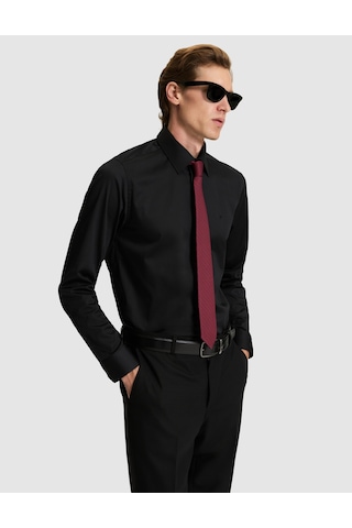 Pierre Cardin Erkek Siyah Gömlek Basic 50328765-vr046