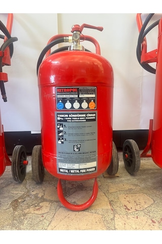 25 Kg D Tozlu Metal Yangınlarını Söndürme Cihazı