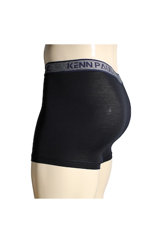 Kenn Paul S- 6xl Lacivert Düz Pamuk Lüks Boxer Büyük Beden Rahat Kumaş Çok Renkli