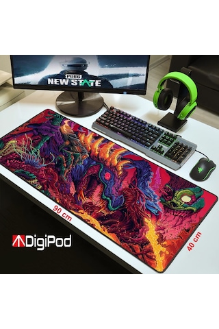 Digipod Gaming Mousepad Oyuncu Mouse Pad 90x40 Xxl Mousepad
