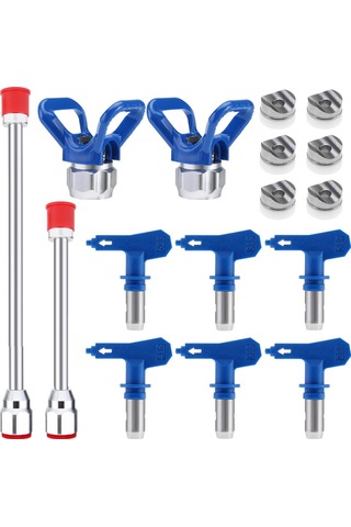 Tersinir Sprey Ucu Nozulları Havasız Sprey Nozulları Uzatma Direği